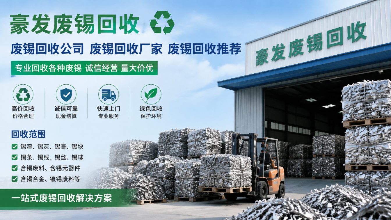 信宜为工厂废锡处置提供高价回收方案